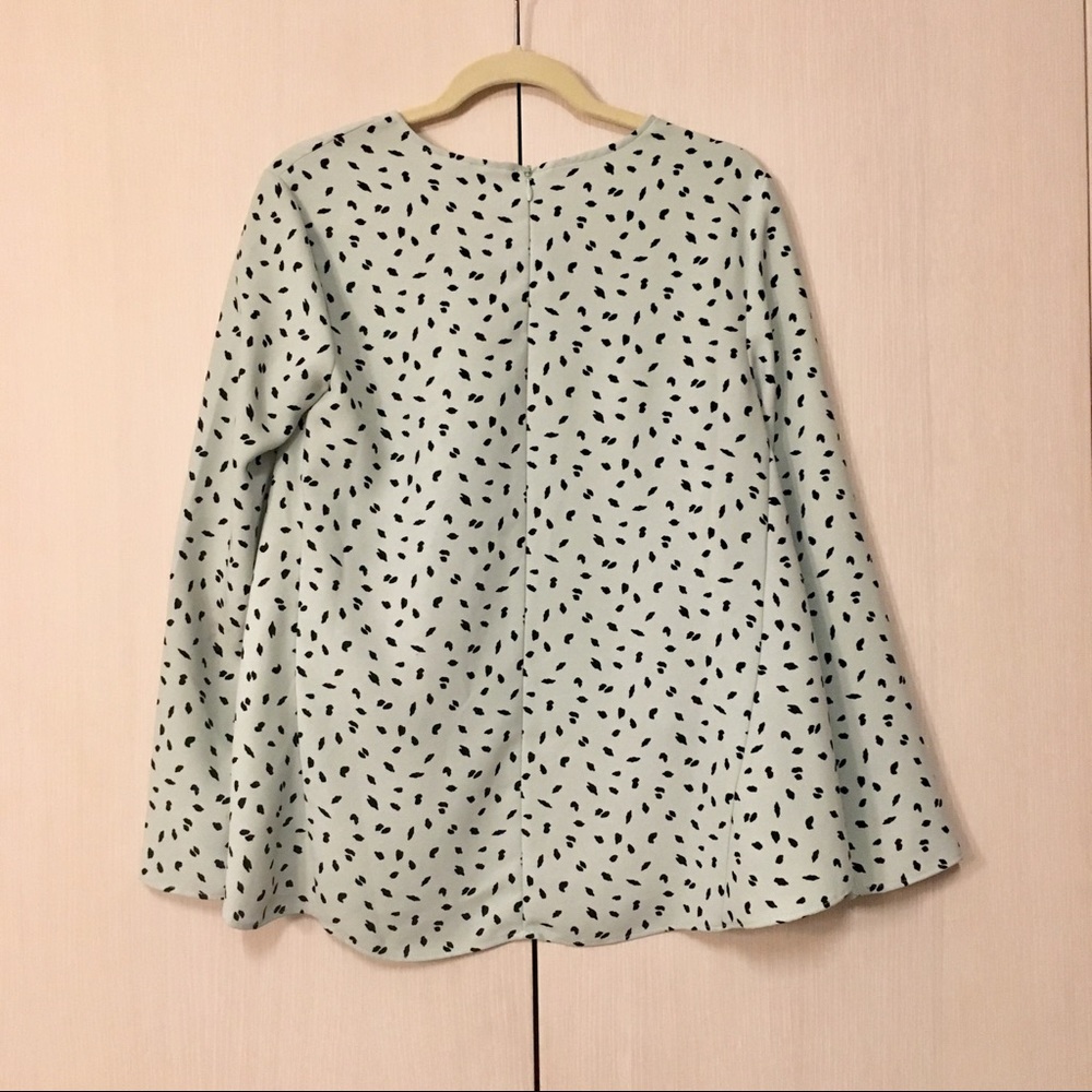 H&M mint blouse - Picture 3 of 6